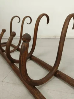Antiker Wandgarderobe im Thonet Stil, 1890er