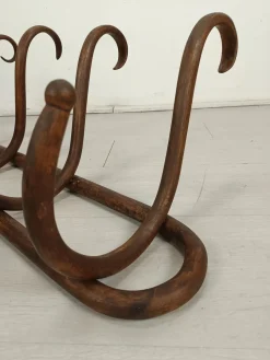 Antiker Wandgarderobe im Thonet Stil, 1890er
