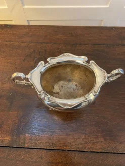 Antikes edwardianisches versilbertes Teeservice, 1900er, 4er Set