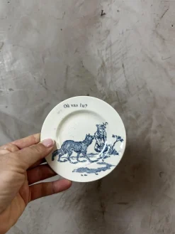 Antikes Esszimmer Set von Gien, 1900, 50er Set