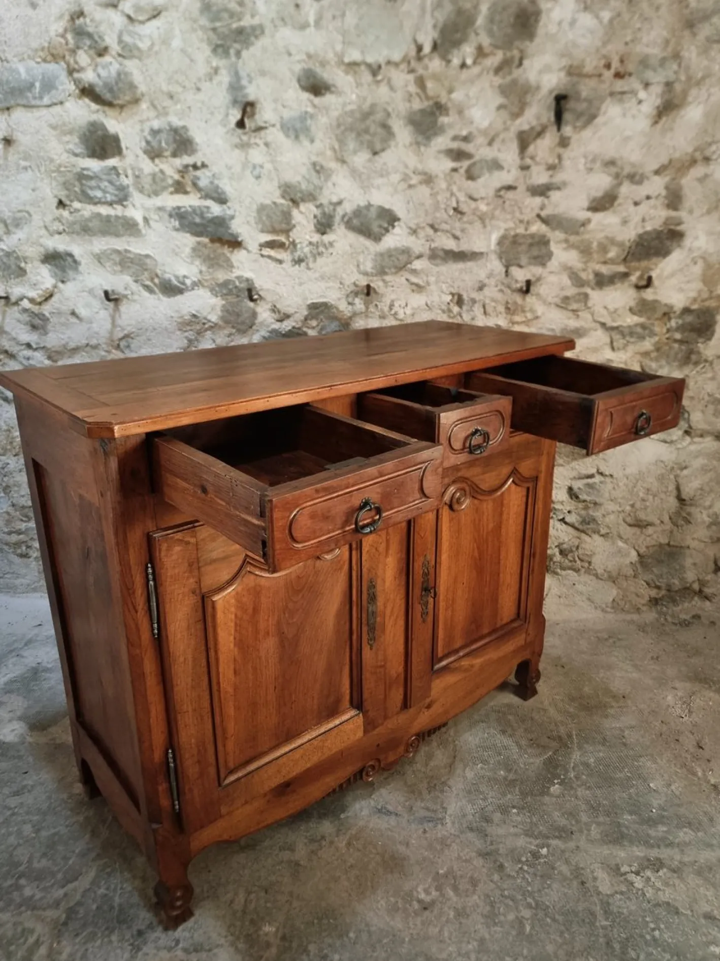 Antikes französisches Louis XV Sideboard, 1890er
