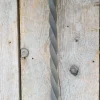 Antikes gotisches Treppengeländer Ornament