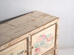 Antikes lackiertes Sideboard aus Kiefernholz, China, 1930