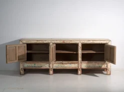 Antikes lackiertes Sideboard aus Kiefernholz, China, 1930