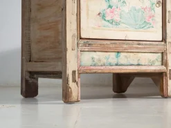Antikes lackiertes Sideboard aus Kiefernholz, China, 1930