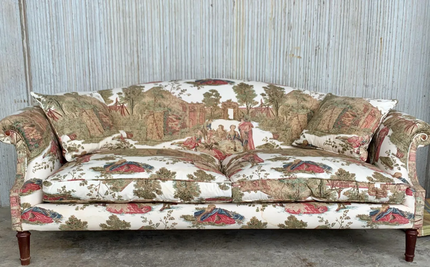 Antikes Sofa im Stil von Howard and Sons, 19. Jh.
