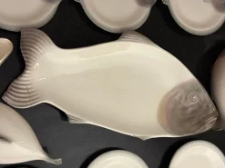 Antikes österreichisches Fischservice, 1920er, 16 Set