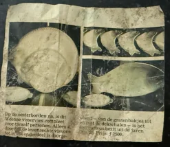Antikes österreichisches Fischservice, 1920er, 16 Set