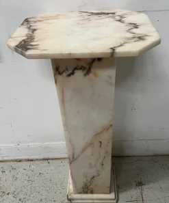 Antike Säule aus geädertem Marmor, 1800er