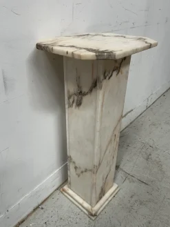 Antike Säule aus geädertem Marmor, 1800er