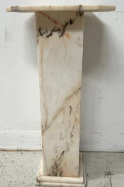 Antike Säule aus geädertem Marmor, 1800er