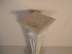 Antike Säule aus Metall & Gips, 1890er