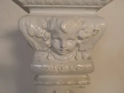 Antike Säule aus Metall & Gips, 1890er