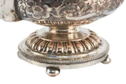 Antikes verziertes versilbertes Teeservice, 1890er, 3 . Set