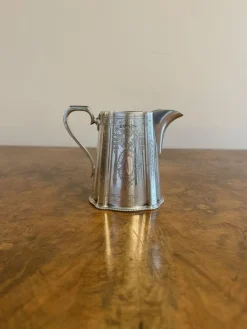 Antikes vierteiliges edwardianisches Teeservice von Walker and Hall, 1900, 3er Set