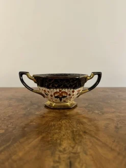 Antikes viktorianisches Teeservice von Royal Davenport, 1880, 3er Set