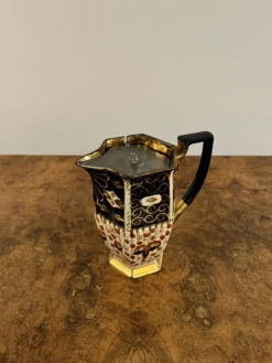 Antikes viktorianisches Teeservice von Royal Davenport, 1880, 3er Set