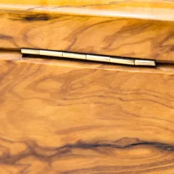 Antike Tabakbox aus Holz, 1910er