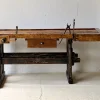Antike Tischler Werkbank aus Holz, 1890er