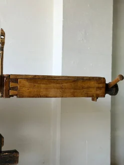 Antike Tischler Werkbank aus Holz, 1890er