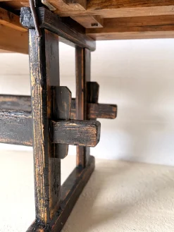 Antike Tischler Werkbank aus Holz, 1890er