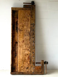 Antike Tischler Werkbank aus Holz, 1890er