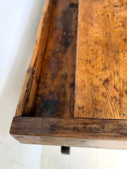 Antike Tischler Werkbank aus Holz, 1890er