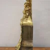 Antike Tischuhr aus Vergoldeter Bronze, 19. Jahrhundert