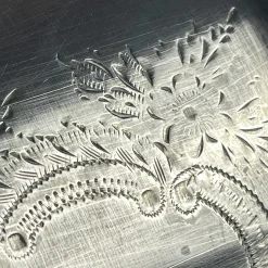 Antike versilberte Keksdose von James Deakin & Sons, 1890er