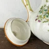 Antike zoomorphe italienische Majolica Kaffeekanne im Stil von Pasquale Rubati, frühes 20. Jh