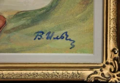 Antoine Calbet, Nachfolger von Antoine Calbet, 1890er, Aquarell, gerahmt