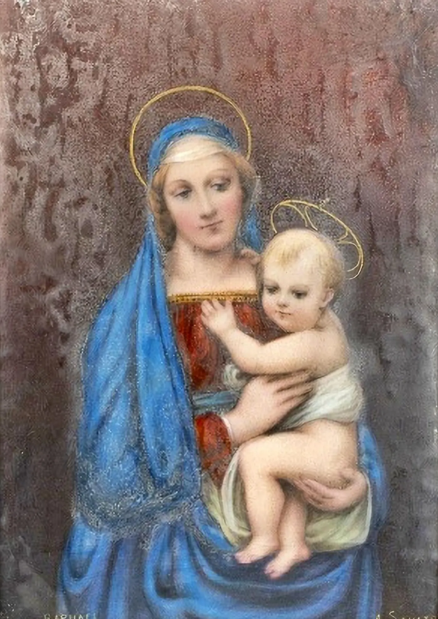 Antoine Soustre, ohne Titel, 1800er, bemalt, gerahmt