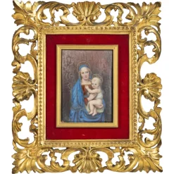 Antoine Soustre, ohne Titel, 1800er, bemalt, gerahmt