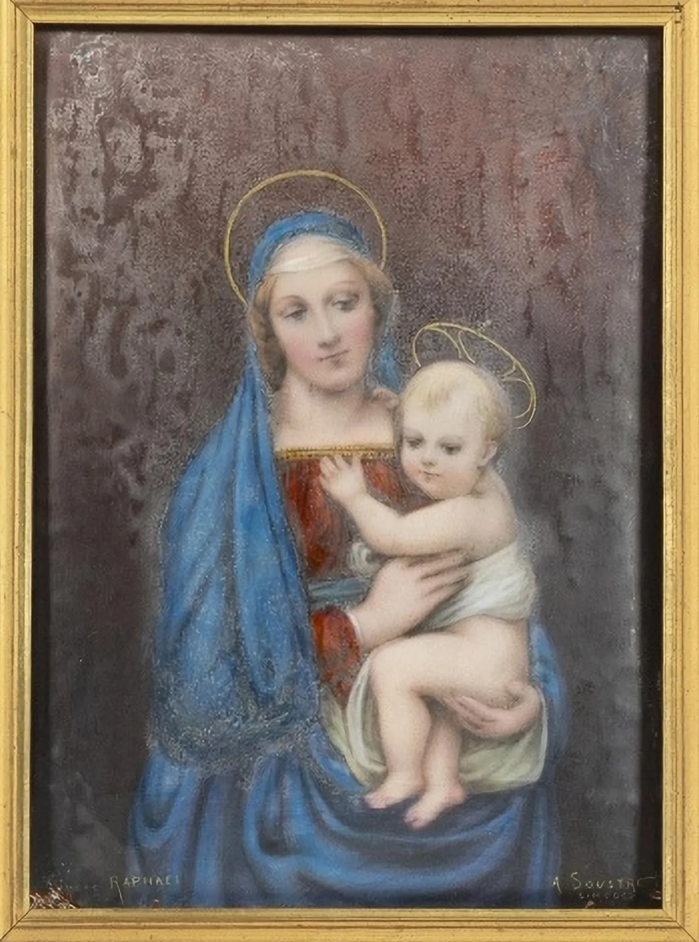 Antoine Soustre, ohne Titel, 1800er, bemalt, gerahmt