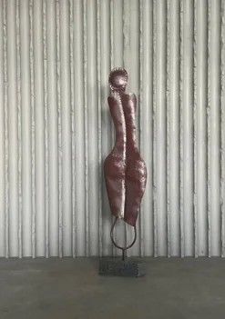 Antonio Misuraca, Große Skulptur aus Metall, 1980er