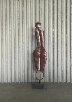 Antonio Misuraca, Große Skulptur aus Metall, 1980er