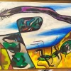 Anton Lutgerink Dartel, Öl auf Leinwand, 1964, Öl auf Leinwand, Gerahmt