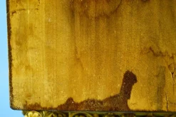 Archaische Tafel aus Keramikfliesen mit Holzgestell von Viterbo Tuscia, 1920er, Keramik