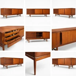 Archie Shine Sideboard aus Teak von Robert Heritage, 1970er