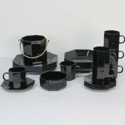 Arcoroc Geschirr Set, 1980er, 27 Set