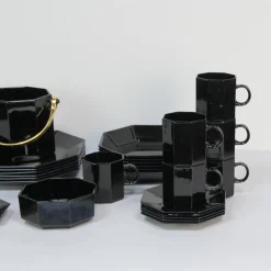 Arcoroc Geschirr Set, 1980er, 27 Set