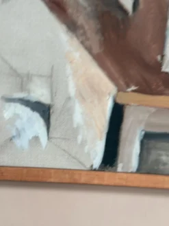 Arne Tenglod, Komposition, 1950er, Öl auf Leinwand, gerahmt