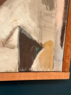 Arne Tenglod, Komposition, 1950er, Öl auf Leinwand, gerahmt