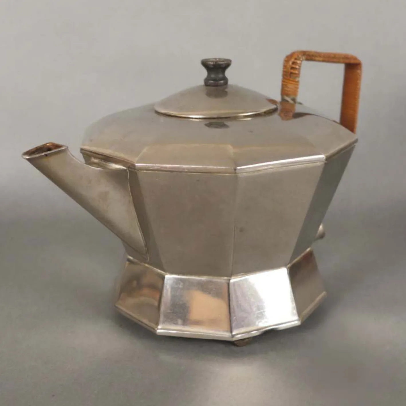 Art Déco Teekanne von Degea, 1930er