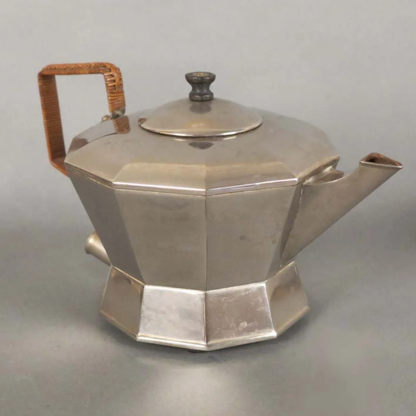 Art Déco Teekanne von Degea, 1930er
