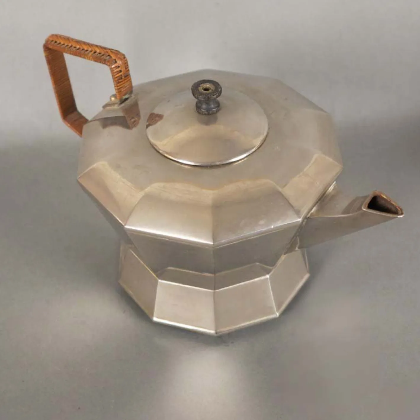 Art Déco Teekanne von Degea, 1930er