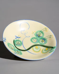 Art Deco Bauhaus Keramikschale von Margarete Heymann-Löbenstein für Haël Workshops, 1930er