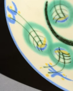 Art Deco Bauhaus Keramikschale von Margarete Heymann-Löbenstein für Haël Workshops, 1930er