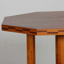 Art Deco Beistelltisch aus Holz, 1930er