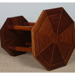 Art Deco Beistelltisch aus Holz, 1930er